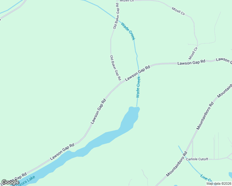 map of restaurants, bars, coffee shops, grocery stores, and more near 2394 Lawson Gap Road in Boaz