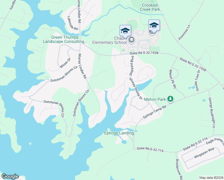 map of restaurants, bars, coffee shops, grocery stores, and more near 229 Stoney Pointe Drive in Chapin