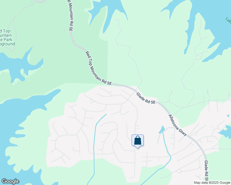 map of restaurants, bars, coffee shops, grocery stores, and more near 7338 Staton Place Southeast in Acworth
