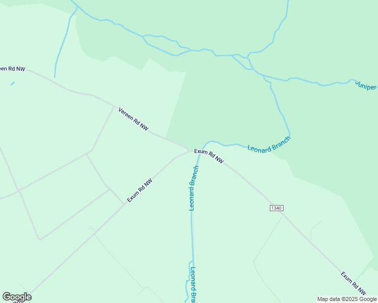 map of restaurants, bars, coffee shops, grocery stores, and more near 2601 Vereen Road Northwest in Ash