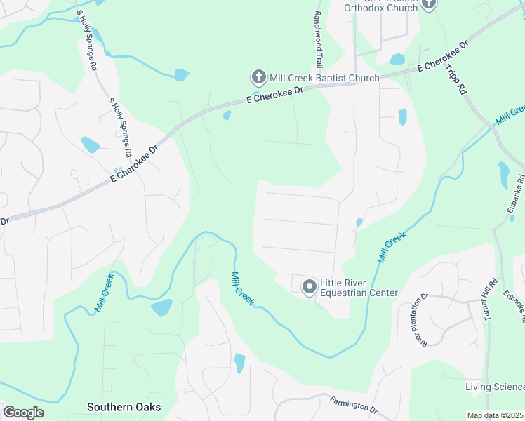 map of restaurants, bars, coffee shops, grocery stores, and more near 324 West Lane in Woodstock