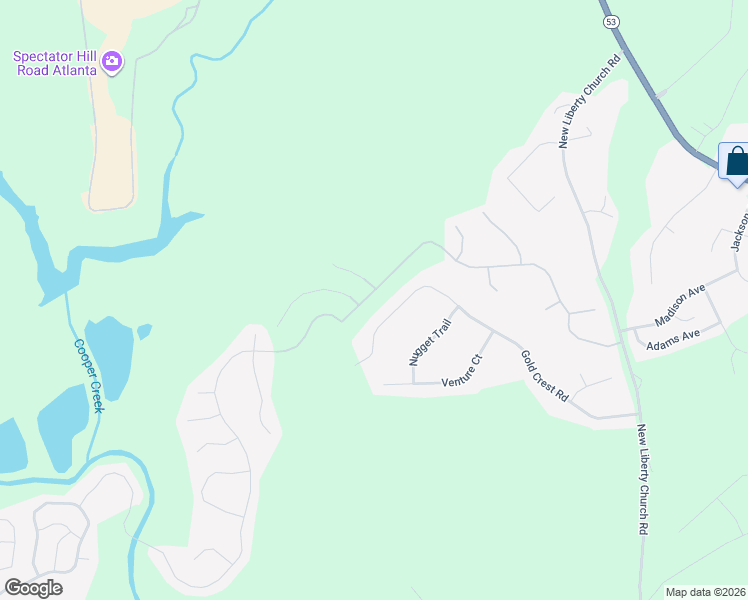 map of restaurants, bars, coffee shops, grocery stores, and more near 780 Gold Crest Road in Braselton