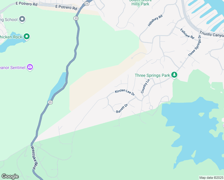 map of restaurants, bars, coffee shops, grocery stores, and more near 32764 Wellbrook Drive in Westlake Village
