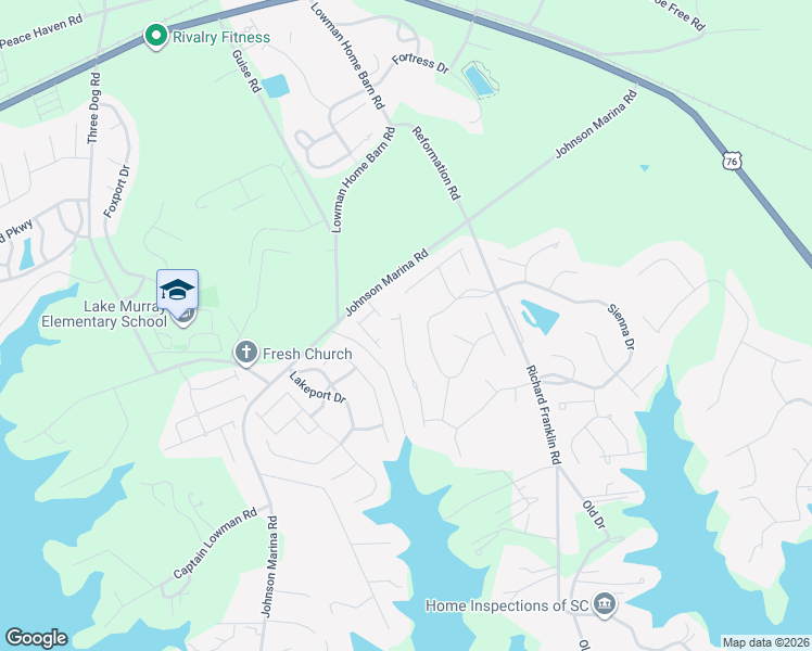 map of restaurants, bars, coffee shops, grocery stores, and more near 873 Sunseeker Drive in Chapin