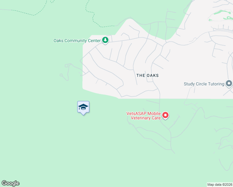 map of restaurants, bars, coffee shops, grocery stores, and more near 25430 Prado De Azul in Calabasas