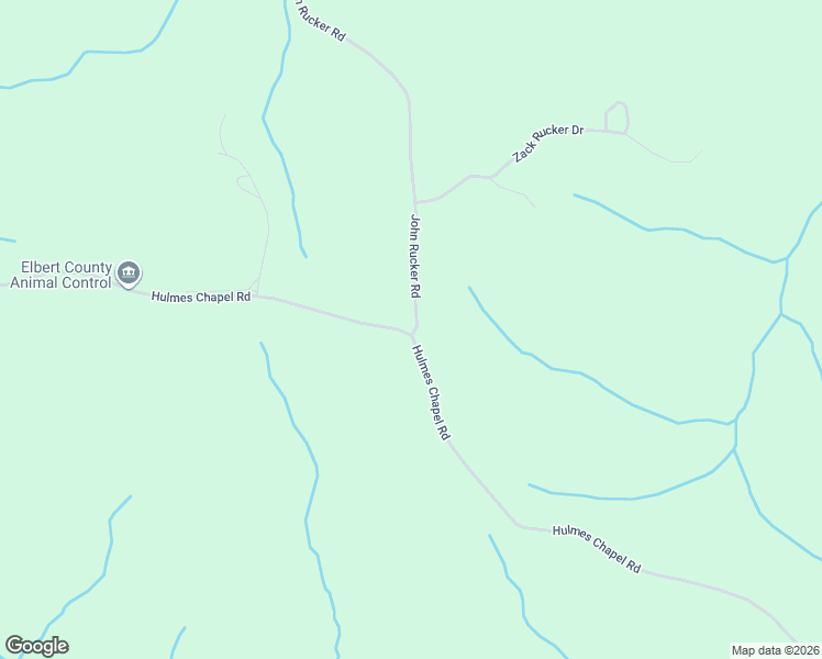 map of restaurants, bars, coffee shops, grocery stores, and more near 1410 John Rucker Road in Elberton