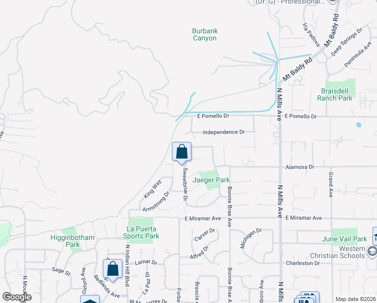 map of restaurants, bars, coffee shops, grocery stores, and more near 108 Limestone Road in Claremont