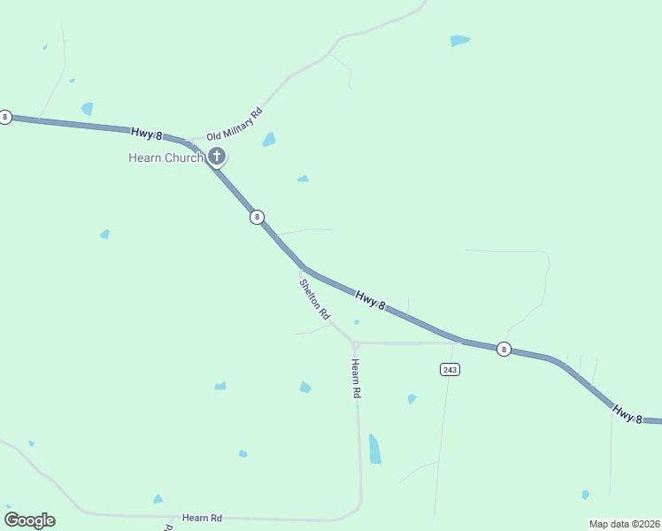 map of restaurants, bars, coffee shops, grocery stores, and more near 5402 Arkansas 8 in Arkadelphia