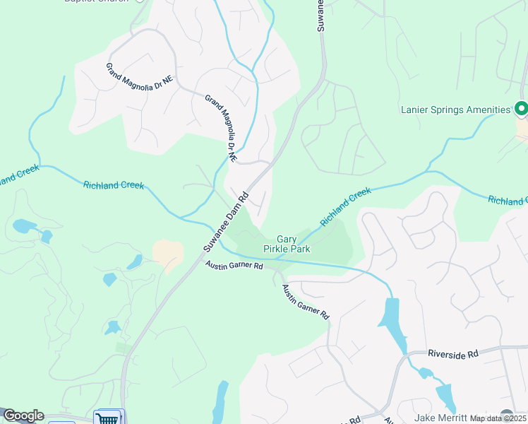 map of restaurants, bars, coffee shops, grocery stores, and more near 841 Sapphire Lane in Sugar Hill