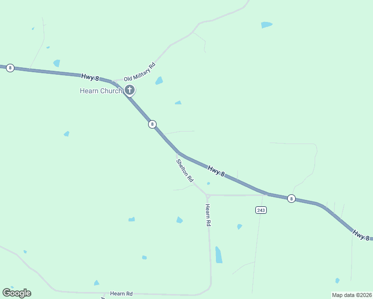 map of restaurants, bars, coffee shops, grocery stores, and more near 5402 Arkansas 8 in Arkadelphia