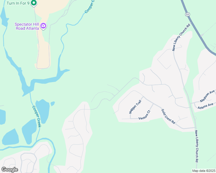 map of restaurants, bars, coffee shops, grocery stores, and more near 111 Linden Court in Braselton