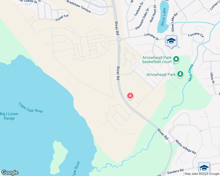 map of restaurants, bars, coffee shops, grocery stores, and more near in Wilmington
