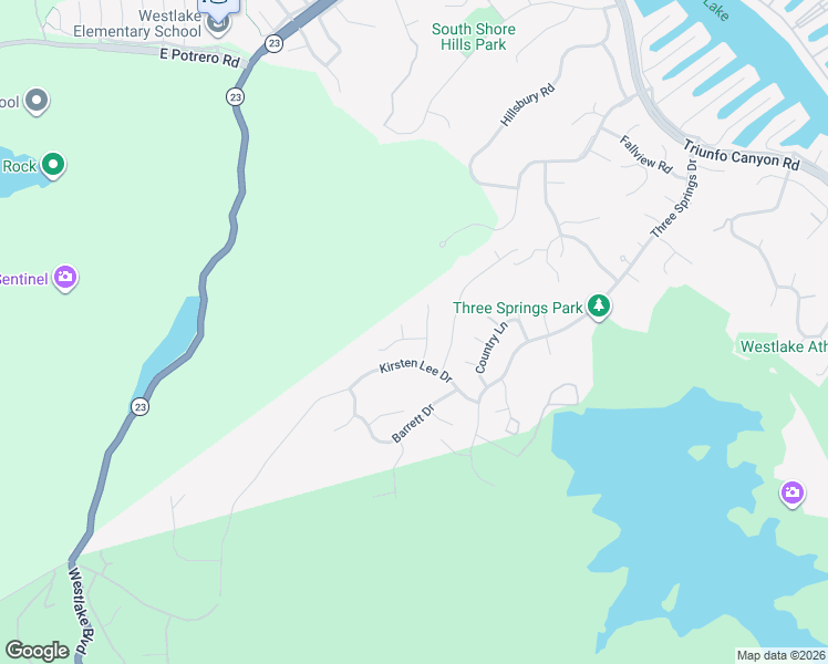 map of restaurants, bars, coffee shops, grocery stores, and more near 32711 Wellbrook Drive in Westlake Village