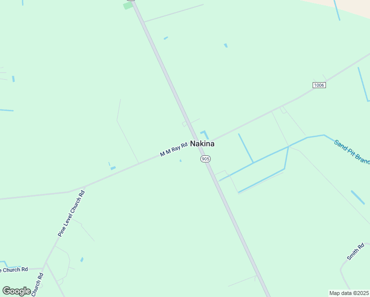 map of restaurants, bars, coffee shops, grocery stores, and more near 67 M M Ray Road in Nakina