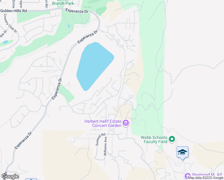 map of restaurants, bars, coffee shops, grocery stores, and more near 2986 Falconberg Drive in La Verne