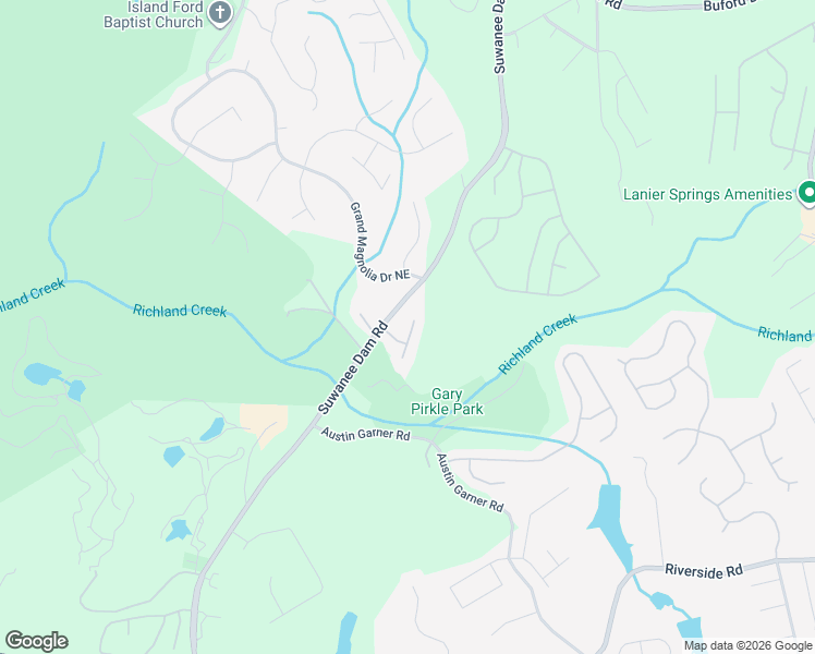 map of restaurants, bars, coffee shops, grocery stores, and more near 880 Sapphire Lane in Sugar Hill