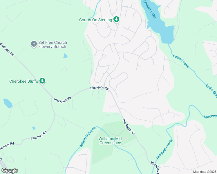 map of restaurants, bars, coffee shops, grocery stores, and more near 7728 Soaring Eagle Drive in Flowery Branch
