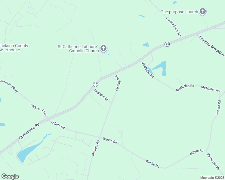 map of restaurants, bars, coffee shops, grocery stores, and more near 1454 Mauldin Road in Jefferson