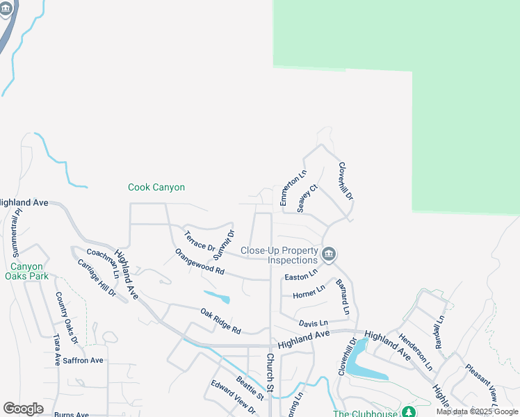 map of restaurants, bars, coffee shops, grocery stores, and more near 6517 Applewood Street in Highland