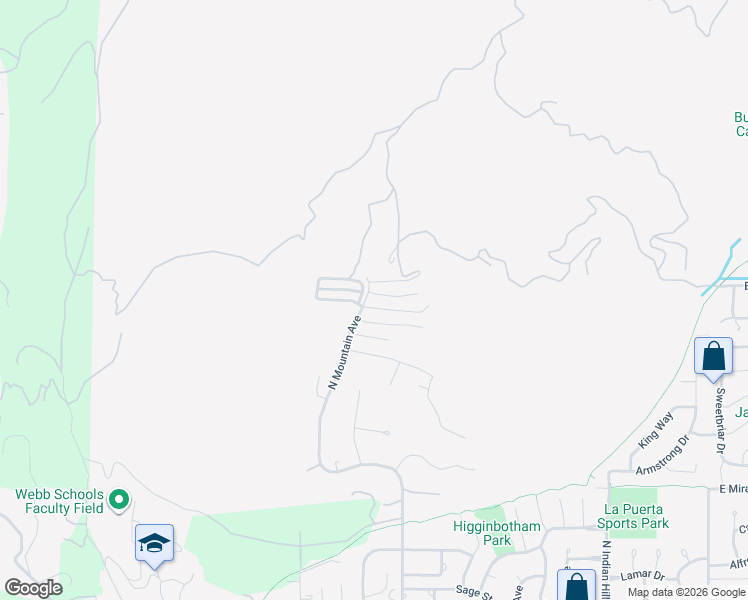 map of restaurants, bars, coffee shops, grocery stores, and more near 794 Vía Montevideo in Claremont