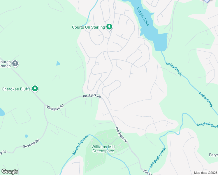 map of restaurants, bars, coffee shops, grocery stores, and more near 7919 Keepsake Lane in Flowery Branch