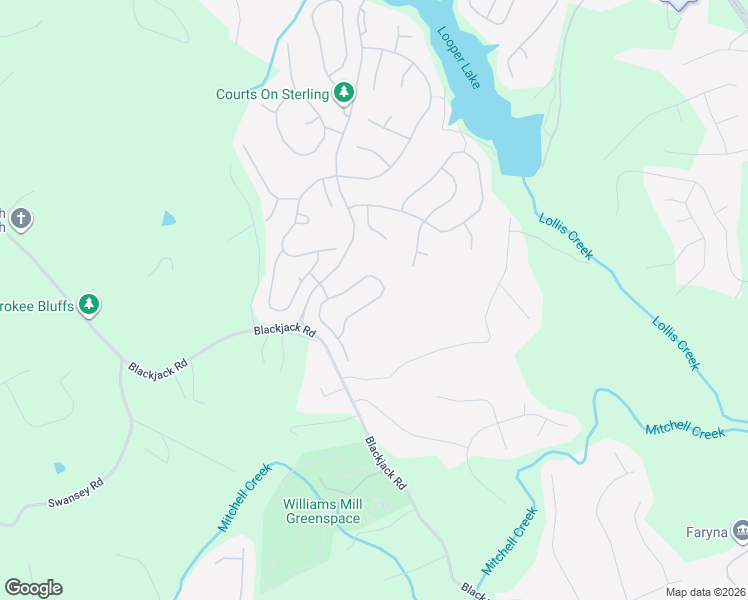 map of restaurants, bars, coffee shops, grocery stores, and more near 7844 Keepsake Lane in Flowery Branch