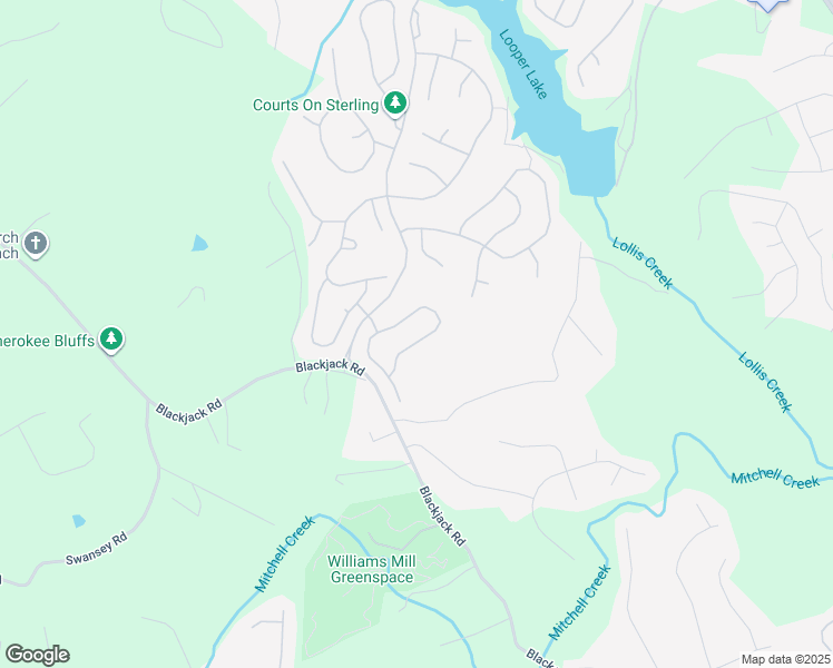 map of restaurants, bars, coffee shops, grocery stores, and more near 7839 Keepsake Lane in Flowery Branch