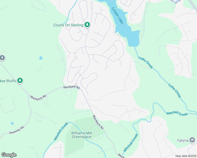 map of restaurants, bars, coffee shops, grocery stores, and more near 7852 Keepsake Lane in Flowery Branch
