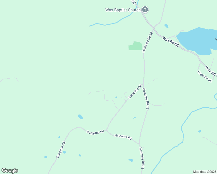 map of restaurants, bars, coffee shops, grocery stores, and more near 110 Williams Road Southeast in Silver Creek