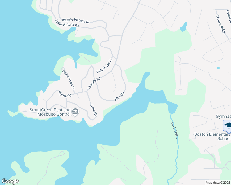 map of restaurants, bars, coffee shops, grocery stores, and more near 921 Pine Circle in Woodstock