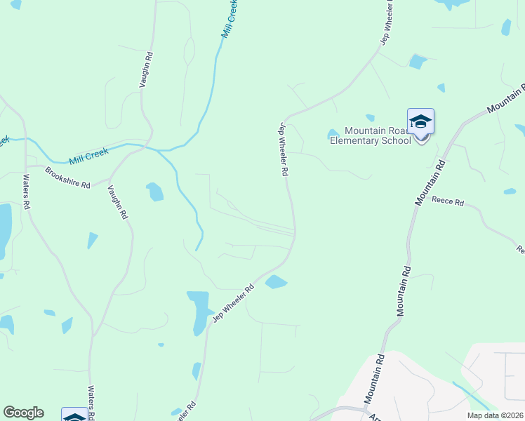 map of restaurants, bars, coffee shops, grocery stores, and more near 97 Ledford Lane in Woodstock