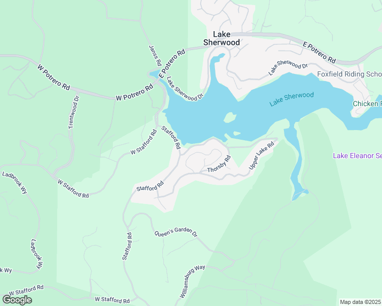 map of restaurants, bars, coffee shops, grocery stores, and more near 10 Lower Lake Road in Ventura County
