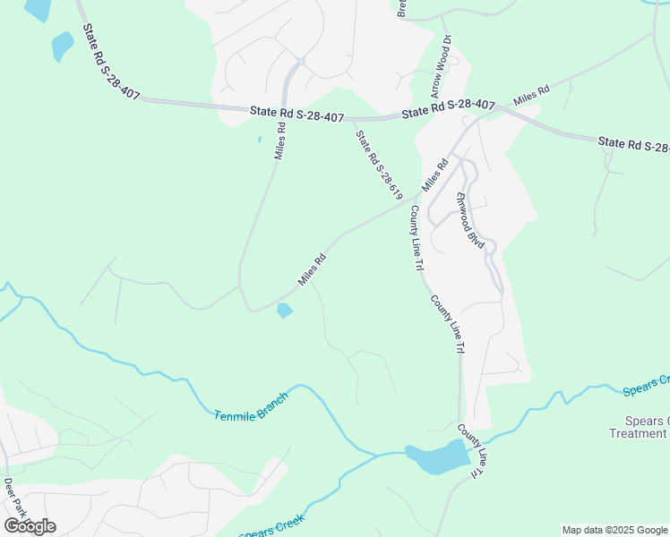 map of restaurants, bars, coffee shops, grocery stores, and more near 2519 Miles Road in Elgin