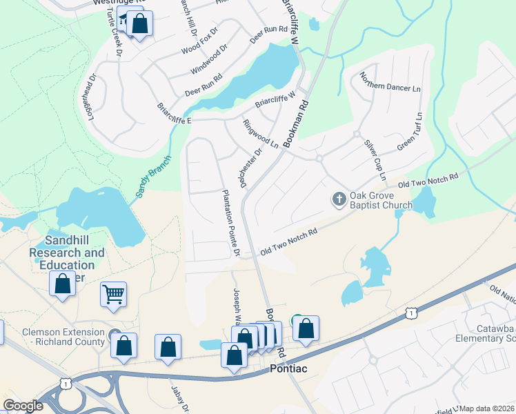 map of restaurants, bars, coffee shops, grocery stores, and more near 468 Grand National Lane in Elgin