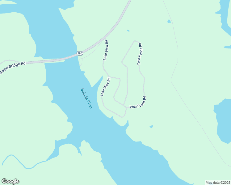 map of restaurants, bars, coffee shops, grocery stores, and more near 1004 Lake View Road in Newberry