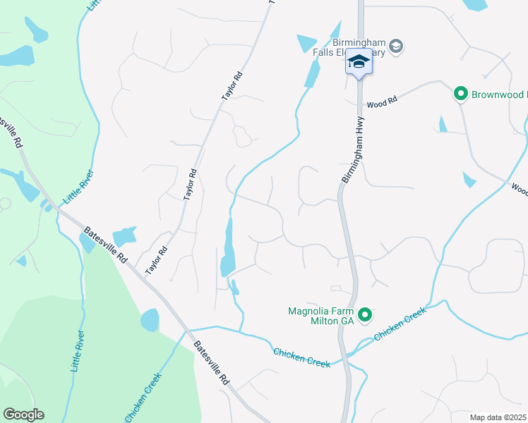 map of restaurants, bars, coffee shops, grocery stores, and more near 435 Powers Court Avenue in Alpharetta
