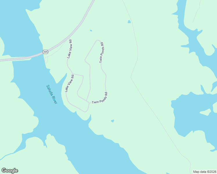 map of restaurants, bars, coffee shops, grocery stores, and more near 236 Twin Ponds Road in Newberry