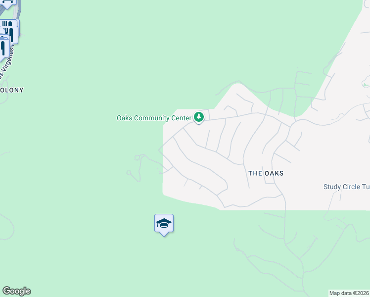 map of restaurants, bars, coffee shops, grocery stores, and more near 25561 Prado De Oro in Calabasas