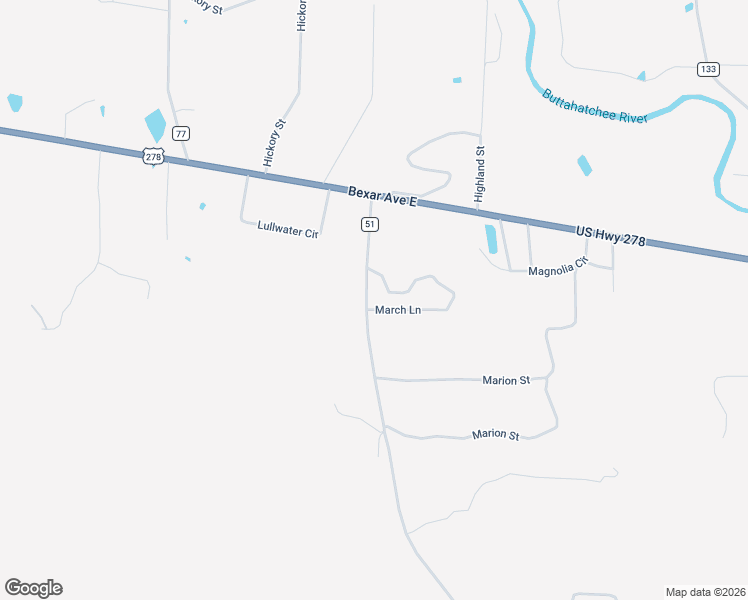 map of restaurants, bars, coffee shops, grocery stores, and more near 357 County Road 51 in Hamilton