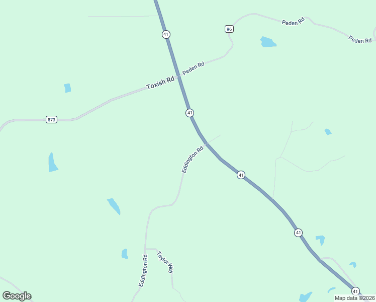 map of restaurants, bars, coffee shops, grocery stores, and more near 68 Eddington Road in Pontotoc