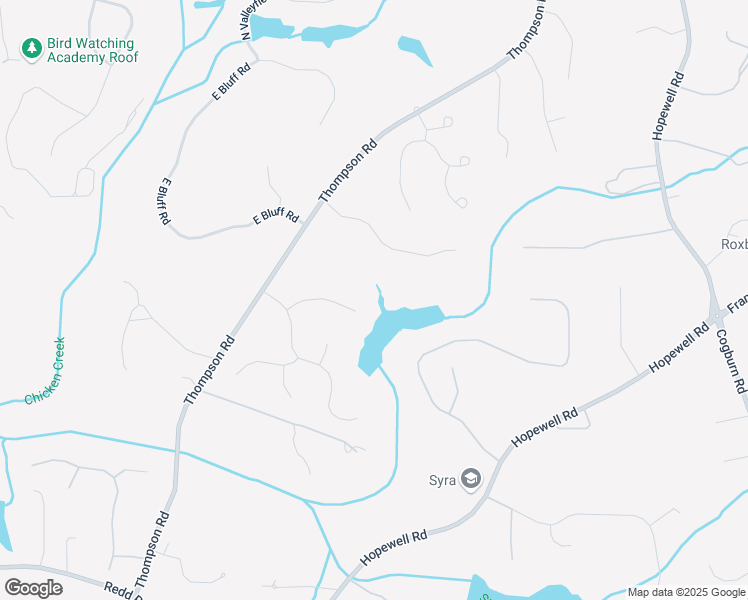 map of restaurants, bars, coffee shops, grocery stores, and more near 451 Calton Hill Court in Alpharetta