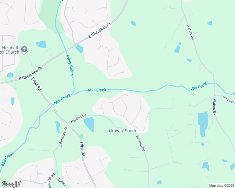 map of restaurants, bars, coffee shops, grocery stores, and more near 131 Olde Heritage Way in Woodstock