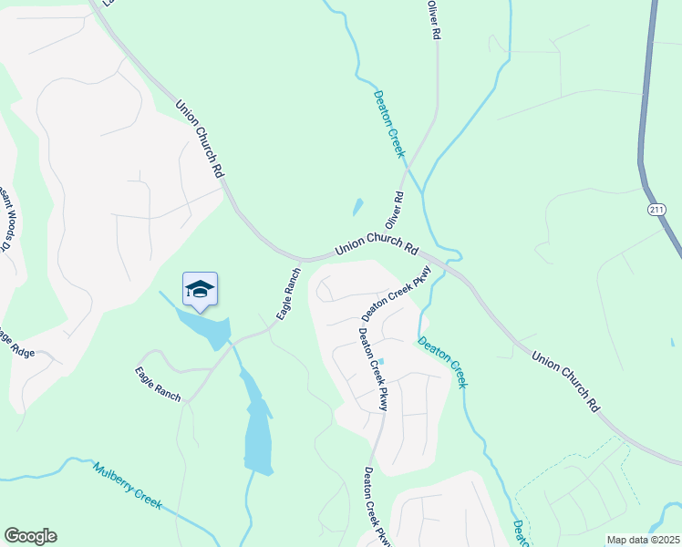 map of restaurants, bars, coffee shops, grocery stores, and more near 7004 Cherry Blossom Lane in Hoschton