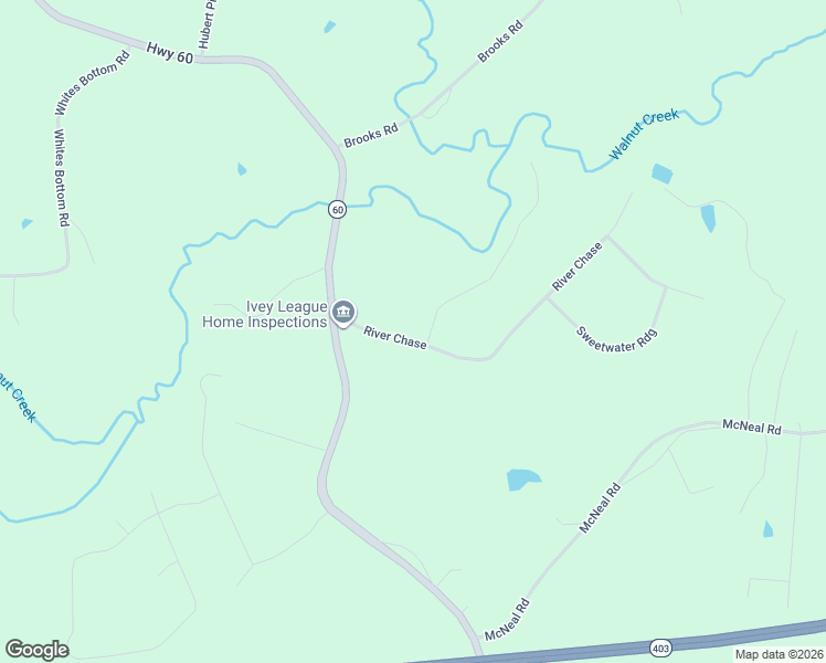 map of restaurants, bars, coffee shops, grocery stores, and more near 27 River Bluff in Hoschton