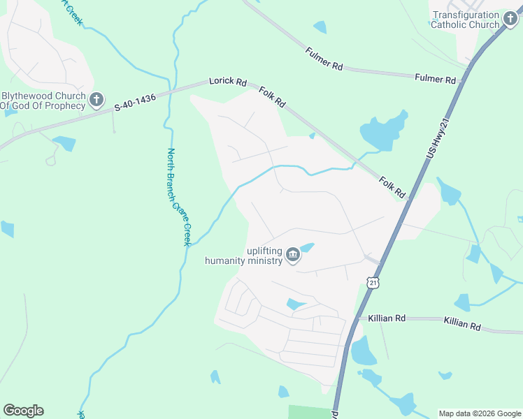 map of restaurants, bars, coffee shops, grocery stores, and more near 8 Otter Trail Court in Columbia
