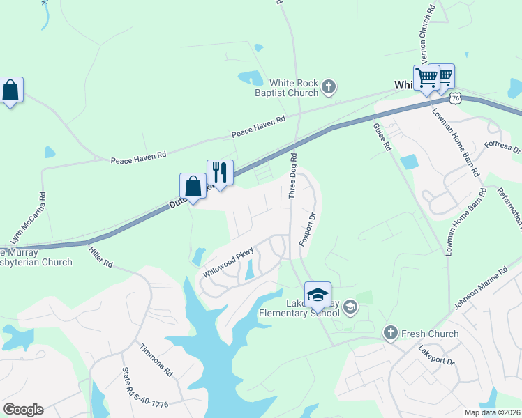 map of restaurants, bars, coffee shops, grocery stores, and more near 139 Indian Grass Drive in Chapin