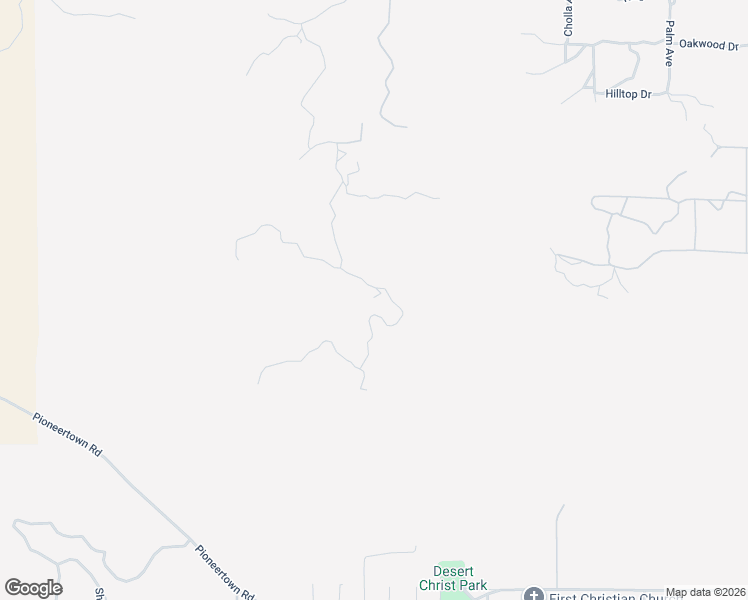 map of restaurants, bars, coffee shops, grocery stores, and more near 6385 Paseo Los Ninos in Yucca Valley