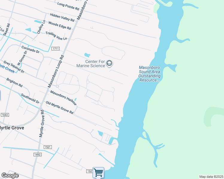 map of restaurants, bars, coffee shops, grocery stores, and more near 5045 Dockside Drive in Wilmington