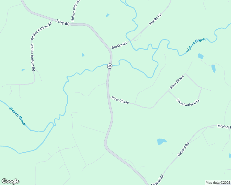 map of restaurants, bars, coffee shops, grocery stores, and more near 45 River Chase in Hoschton