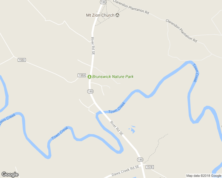 map of restaurants, bars, coffee shops, grocery stores, and more near 9140 River Oaks Lane Southeast in Winnabow